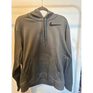 Men’s Gray Nike Therma Fit Hoodie